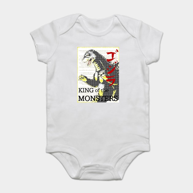 GODZILLA Baby Bodysuit by IVY Art